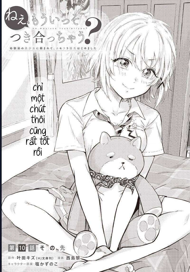 nee, mou isso tsukiacchau? osananajimi no bishoujo ni tanomarete, camo kareshi hajimemashita Chapter 10 - Next 